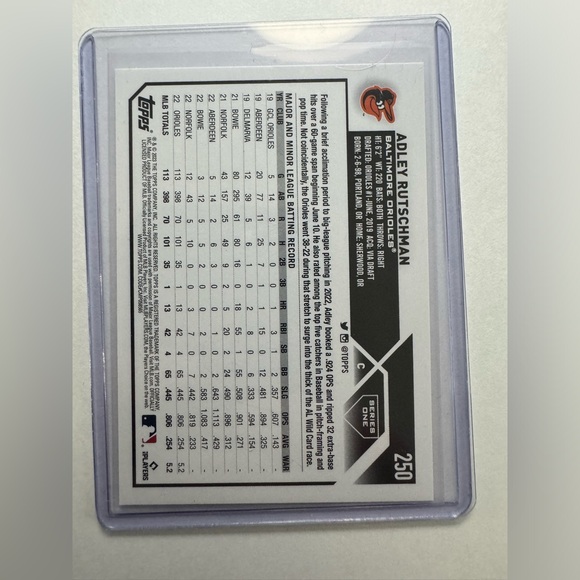 Topps 2023 Adley Rutschman RC and 2023 Topps Favorite Son insert bundle - Picture 2 of 4